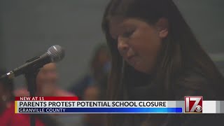 Parents protest potential Creedmoor school closure