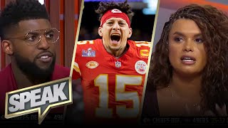 Is Patrick Mahomes the most talented athlete ever, Chiefs run the greatest ever? | NFL | SPEAK