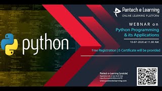 Python Programming & Its Application | Pantech e Learning