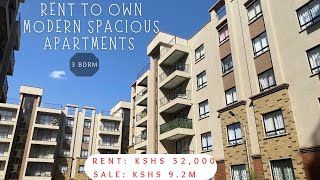 SPACIOUS 3 BEDROOM UNITS FOR RENT II AFFORDABLE APARTMENTS IN SYOKIMAU