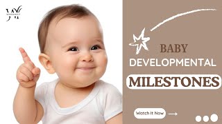 Baby Developmental Milestones 🤹🏻 | 1 - 12 months 🤱🏻