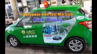 Quảng cáo taxi Bình Dương - taxi Mai Linh, Vinasun [dannamadv.vn]