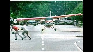 Airplane Lands At Liquor Store For Beer And Takes Off From Cannon Ball Run Movie