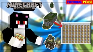 Hướng Dẫn Xây Máy FARM TOTEM Trong MCPE/BEDROCK 1.20