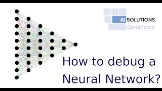 Lesson4: How to debug a Neural Network part 1