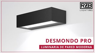 DESMONDO PRO | Luminaria de pared moderna