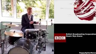 Amazing BBC  News Drum Intro  / Owain Wyn Evans