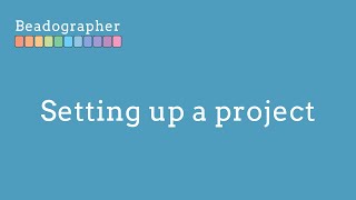ARCHIVED: 0.1 Setting up a new project