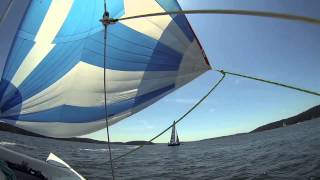 Corsair F-27 Sailing Bellingham to San Juans and Portland Oregon