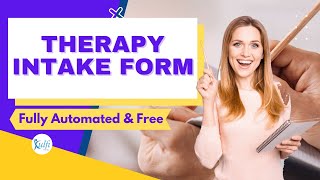 Fully Automated Therapy Intake Form To Send Emails Or Generate Documents