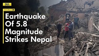 Earthquake of magnitude 5.8 strikes Nepal, tremors felt in New Delhi | Quake in Delhi/NCR | DNAIndia