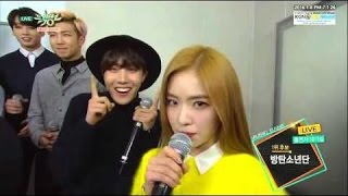 160108 BTS Backstage Interview Music Bank