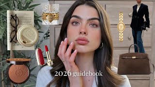 how to elevate your life for 2026 - beauty, fashion + mindest