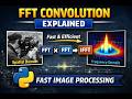 Fourier Transform Convolution Explained: Faster Image Filtering with FFT in Python