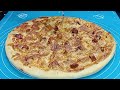 chicken Tikka pizza  cheesey pizza   perfect pizza dough  Italian food with Pakistani style