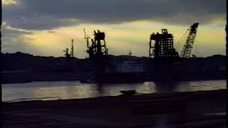 Yokosuka Naval Base tour by car 1987