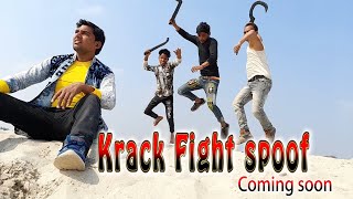Krack movie best spoof fight / Ravi teja action fight spoof  Krack Vetapalem Fight / Kkn dance video