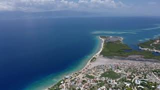 Ile de la Gonave, Haiti drone shot 2019