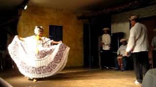 Panamanian folk dancing