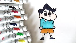 ドラえもんキャラクター 飛び跳ねてるドラえもんの描き方 ゆっくり編 How To Draw Doraemon 그림