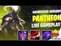 AGGRESSIVE INVADING FT. PANTHEON! - Wild Rift HellsDevil Plus Gameplay