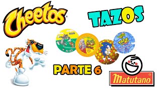 Mi colección de TAZOS #Parte 6 y final ¡CHEETOS, MATUTANO Y MÁS!