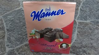 Manner Mozart Crisp Wafers - Food Test Germany