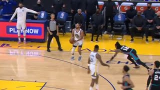 Steph Curry catches Ja Morant slipping and drills the 3😮