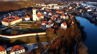 Novo Mesto Slovenia from the Air | Drone 4k / 2k DJI Mavic Mini 2