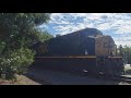 csx n759 clears cherryville nc w csx 911 leading