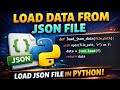 Learn How to Load Data from a JSON File in Python (Step-by-Step Tutorial) New project #Python #JSON