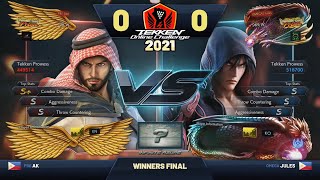 AK (Shaheen) vs. Jules (Jin) TOC 2021 Philippines \u0026 East Asia Masters Winners Final