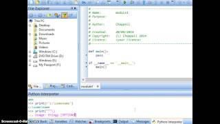Python: String literals