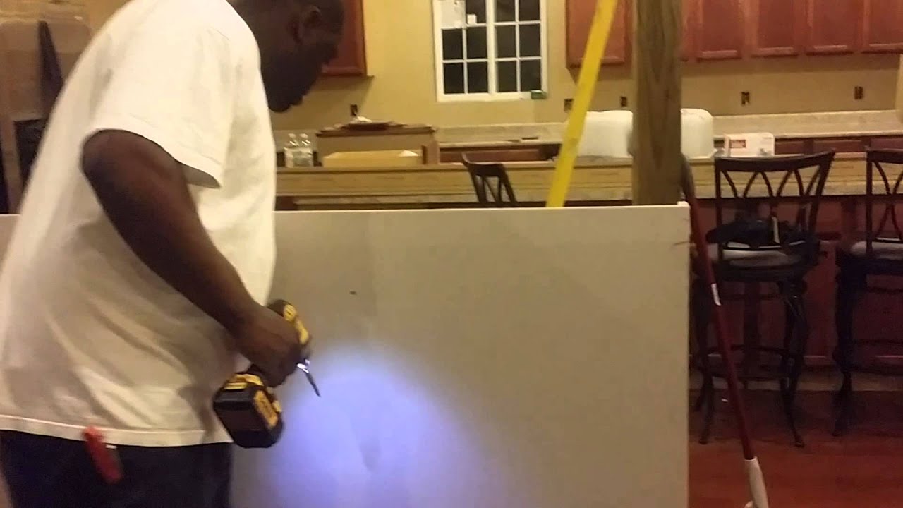 How To Build And Diy Bar Countertop Youtube