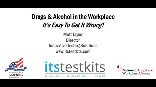 Drugs and Alcohol in the Global Workplace - It’s Easy to Get it Wrong!
