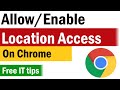How to Enable Location in Google Chrome | How To Allow Location Access On Chrome | Chrome Location
