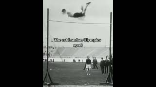 The first filmed Olympics, London 1908