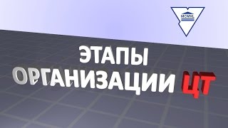 Этапы организации и проведения ЦТ