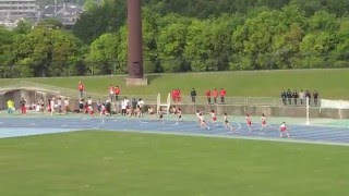 20160507_平成28年兵庫高校IH東播地区予選_女子4×100m決勝3組