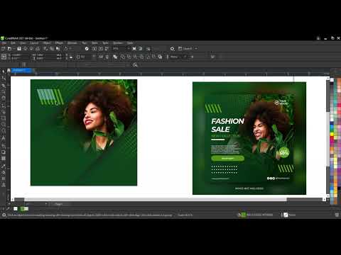 Ultimate Step by Step Guide to Social Media Graphics 2024 – CorelDRAW Complete Course – Ahsan Sabri