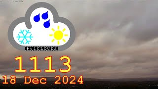 #1113 Time-lapse CLOUDS | HD  – 18 Dec 2024 #tlclouds