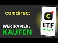 Aktien & ETF's kaufen | Comdirect Tutorial