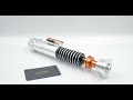 89sabers luke skywalker ep6 hero v1 lightsaber preview u0026 instructions