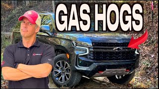 10 EXTREME Gas GUZZLERS - 2024 Vehicles That Cost the Most to Gas Up