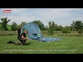 coleman® aspen 4l tent pitching