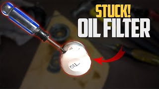 How to Loosen a Stuck Oil Filter - 3 Easy Methods