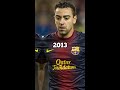 xavi over the years xavi evolution