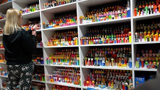 Resetting My PEZ Studio: Swapping Christmas PEZ for Valentine's PEZ!