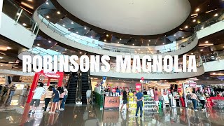 [4K] ROBINSONS MAGNOLIA Walking Tour - Best Robinsons Mall in the Philippines