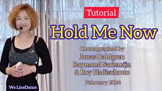 Tutorial : Hold Me Now Linedance